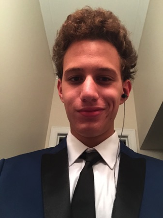 Nisseem looking sharp for school
